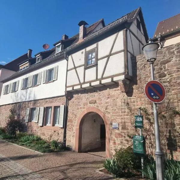 Amtsschreiber-Pförtchen Ferien Wohnung, hotel v destinaci Gemünden