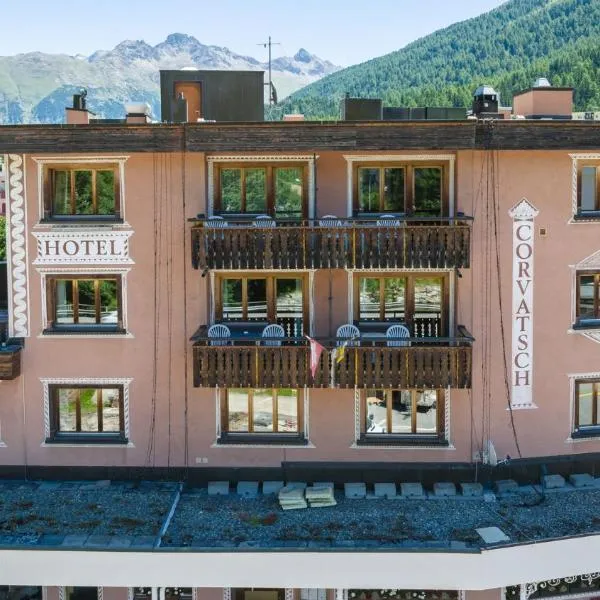 Hotel Corvatsch - Web Check-in、サンモリッツのホテル