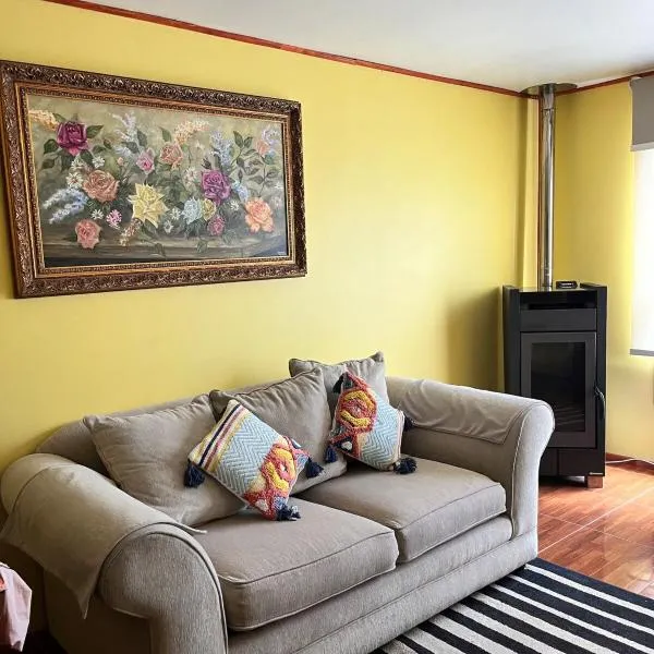 Cabaña Andrea, hotel v destinaci Curacautín