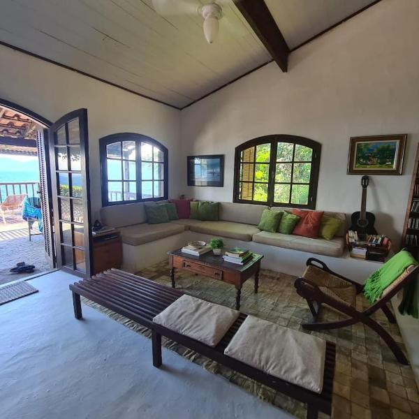 Linda e espetacular Casa Frente ao Mar-Praia da Aripeba-Ilha Grande - Foto 5