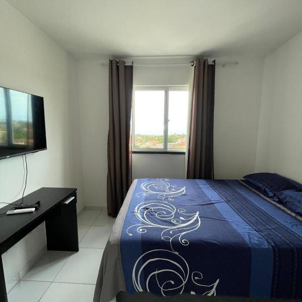 Apto com Ar com vista para praia de Morro Branco - Fortaleza - Foto 2