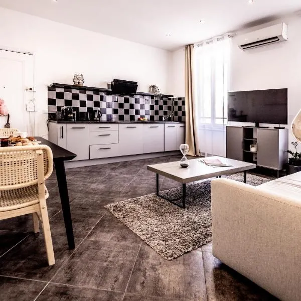 Smart Monaco Holiday, 6 Pax, Bnb Rickeys – hotel w mieście Beausoleil