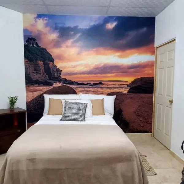 Loft 9 Surf EcoVilla Playa El Sunzal, hotel en El Sunzal