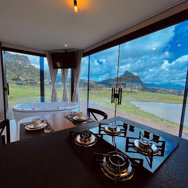 Container Romântico com Hidromassagem e Vista - Foto 4
