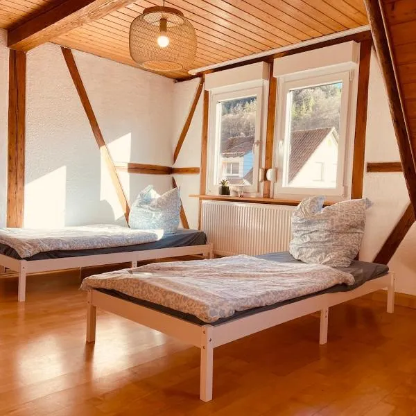 Odw homes - charmantes Domizil im Gorxheimertal, hotel in Kunzenbach