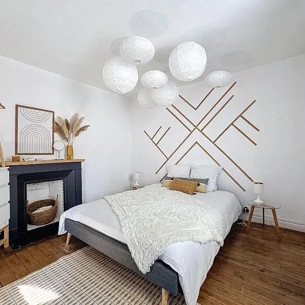 Le Grand Est Scandinave, centre ville, proche cathédrale, hôtel à Reims