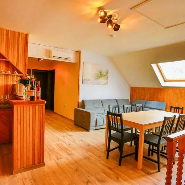 Strandi Apartmanok- Levente，位于巴拉通马里亚弗都的酒店