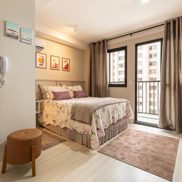 Studio Com Varanda e Ar Condicionado em Condominio Com Pisicina e Academia - Foto 3