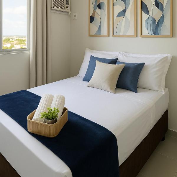 Apt com Suite Luxo e Conforto para toda família