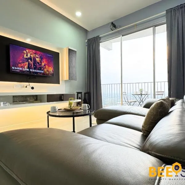 Taiping Crystal Creek Condo Pool Gym Netflix 8-9PAX, hôtel à Taiping