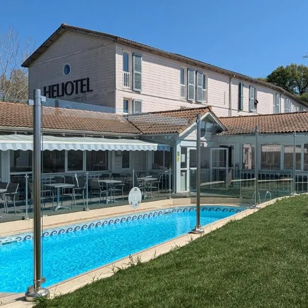 Hotel & Restaurant Heliotel、Montferrier-sur-Lezのホテル