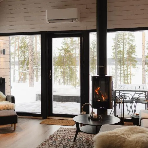 Norlight Cottages Ivalo - Aurinko West, hotel in Ivalo