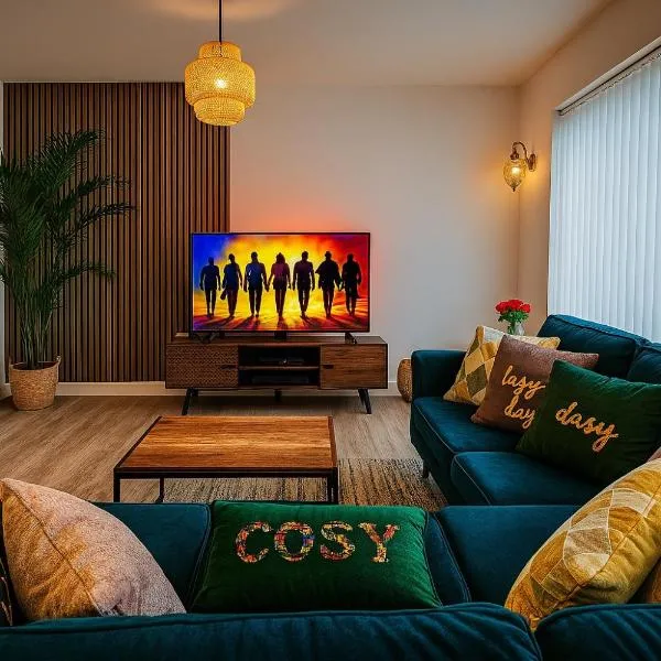 Modern Flat in Glasgow City FREE Parking & Wifi – hotel w Glasgow