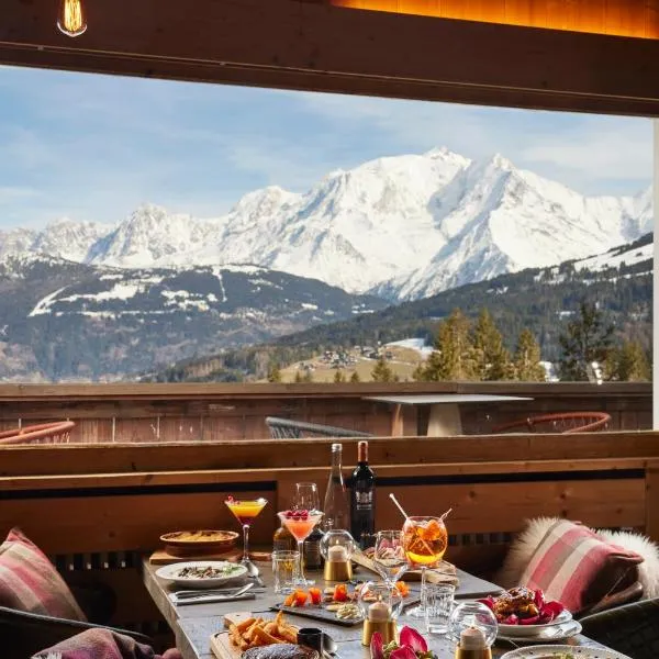Chalet Alpen Valley, Mont-Blanc, hotel v destinácii Combloux