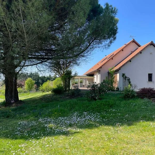 Des Roux et des Pious Suite de 35 à 60 m2 et 3 chambres pour groupe de 2 à 6 personnes, hotel in Civray-de-Touraine