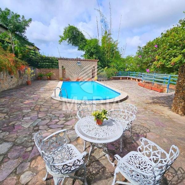 Casa Cantinho da Paz, seu lazer completo, churrasqueira, piscina e muita tranquilidade