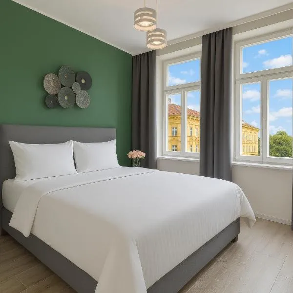 Kinsky Garden Apartments and Suites by Dwellfort, hotel v Praze