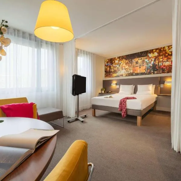 ノボテル スイート パリ CDG エアポート ヴィルパント（Novotel Suites Paris CDG Airport Villepinte）、ロワシー・アン・フランスのホテル