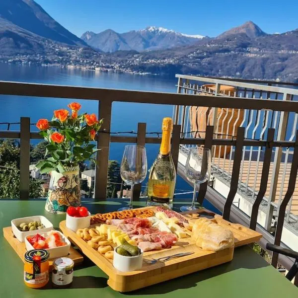 Villa gli Ulivi Chalten Apartment, hotel v destinácii Perledo