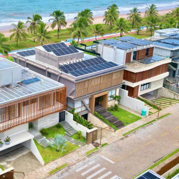 Casa MAR Pé Na Areia em Guarajuba 8 Suítes