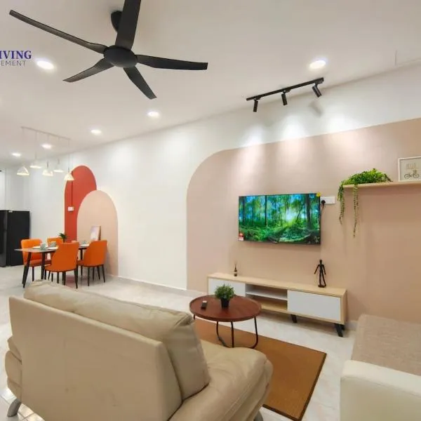 The Cozy Retreat House at Bukit Mertajam, hotel din Bukit Mertajam