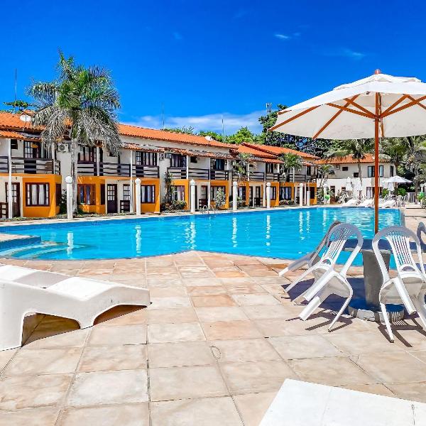 Casas com 2 suítes (ambas com ar split) e internet privativa 300MBPS, no Residencial Village do Bosque, condomínio com quiosques com churrasqueiras , piscina, sauna portaria 24hrs, a aproximadamente 200m da praia de Taperapuã Axé Moi - Foto 4