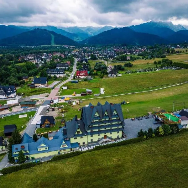 Karczma Mikuda - Sauna Basen Jacuzzi z widokiem na góry - Kuligi - Parking、ザコパネのホテル