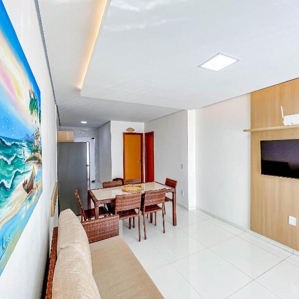 Casas Duplex todas com 3 suiítes ambas com ar condicionado, varanda, internet e churrasqueira privativa no Residencial Jardins de Taperpuã 2 codomínio a poucos metros da Praia de Taperapuã, com piscina e área gourmet. - Foto 5