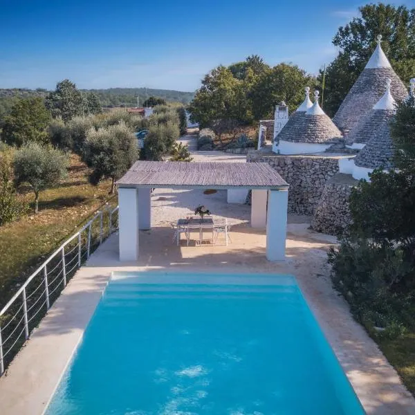 HELLOAPULIA Trulli Santa Maria dei Grani - Private Pool and large garden for furry friends