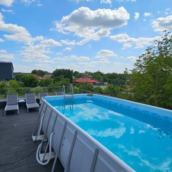 Vila LakeView Snagov, Terasă pe Acoperiș, Self Check-in, Parcare Privată โรงแรมในสนาโกฟ
