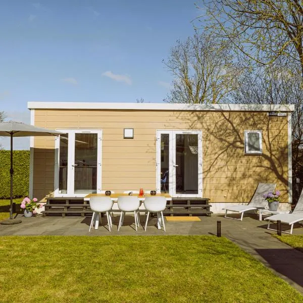 De Frije Fûgel - Een luxe chalet op De Friese Wadden, hotel v destinaci Tzummarum