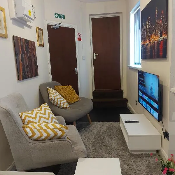Private 1 Bed Flat Near The Aston Villa Park, hotel v Birminghamu
