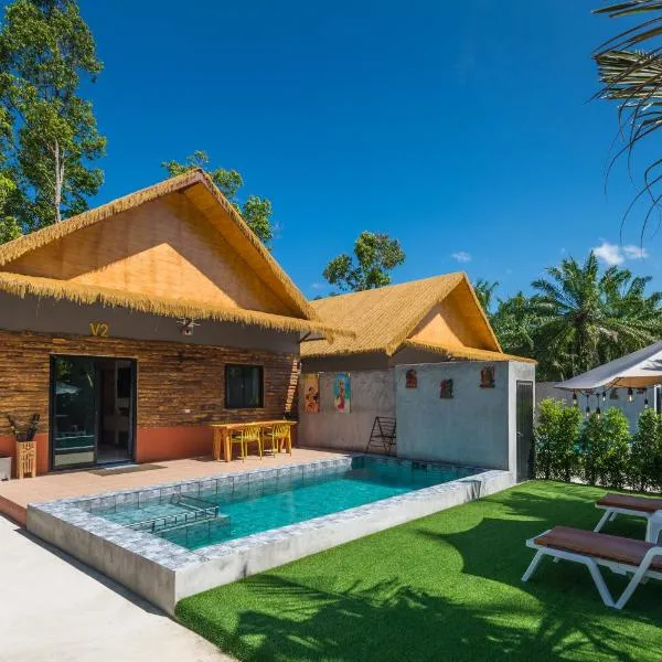 Pin thong pool villa, hotel in Ao Nang 