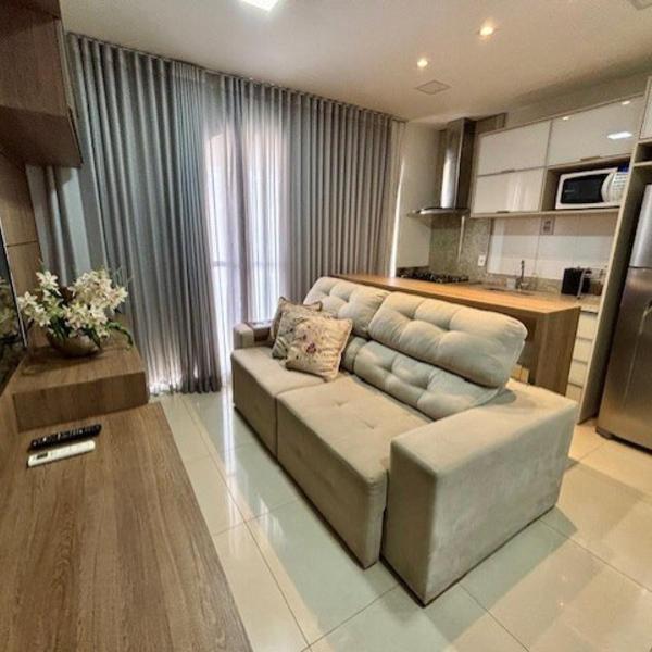 Flat Metropolitan Jd Goias prox Shopping Flamboyant - até 4 pessoas