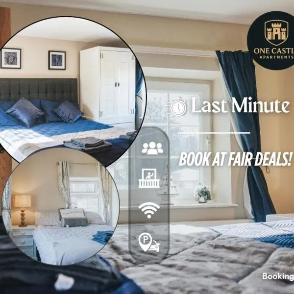 Summer Deals l Last-Minute Specials l Free Parking I Short term Booking l Garden I Sleeps Up to 6 l 3 Bed & 2 Bath I One Castle Apartments Short-lets and Serviced Accommodation, hotel v destinaci Harrogate
