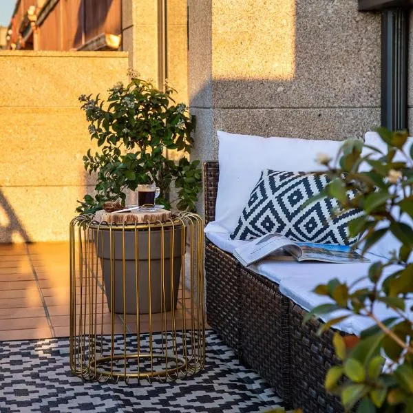 Bienvenido a LaPerla Premium, exclusivo ático con vistas en el corazón de las Rías Baixas, hotel in Sanxenxo