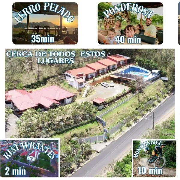 Hotel Cielo Azul Resort, hotel v destinaci Tilarán