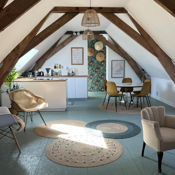Appartement T2 en pleine nature au sein d'une ferme au carré, hotel in Wambrechies