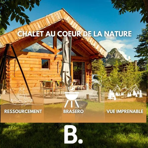 Chalet le Mahana - Parc national des Écrins - 4p - calme et ressourcement, hotel v destinaci Champcella