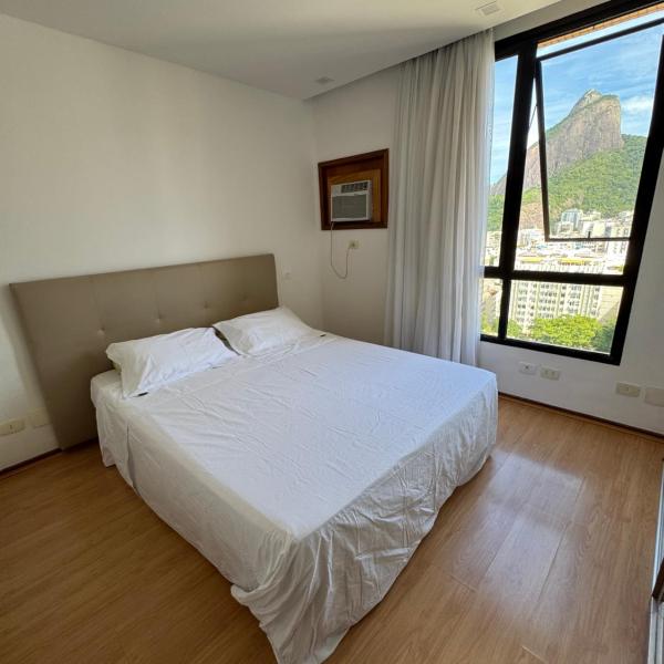 Leblon - Flat 16 andar Vista do Mar, Sauna, Academia e Garagem