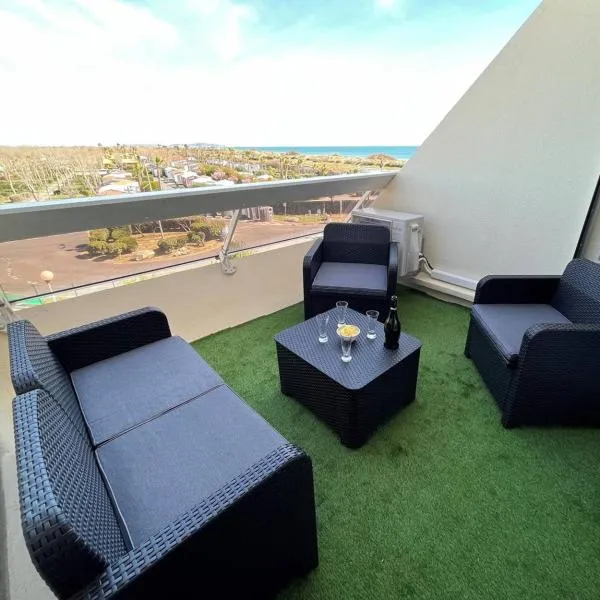 Studio 2 couchages CAP D'AGDE NATURISME CN060-L51, hotel di Cap d'Agde