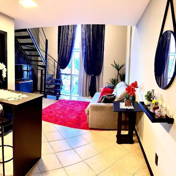 Saint Sebastian com hidro flat 609, hotel v destinaci Jaraguá do Sul
