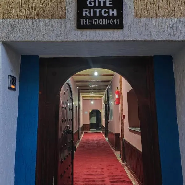 Gite ritch, hotel in Rich