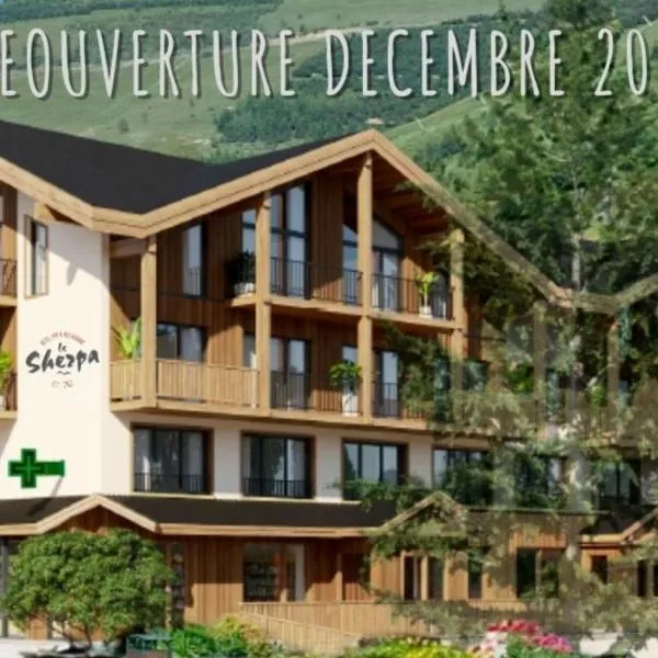 Hotel le Sherpa, hotel v destinaci Les Deux Alpes