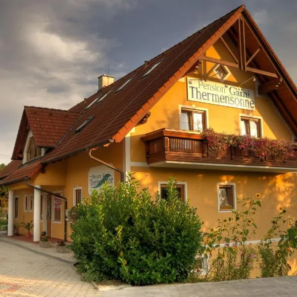 Pension Thermensonne, hotel en Jennersdorf