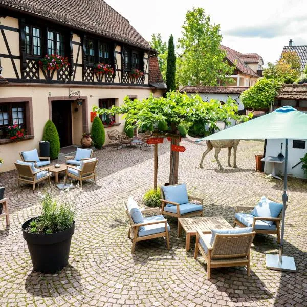 Hotel - Restaurant Le Cerf & Spa, hotel v destinaci Marlenheim