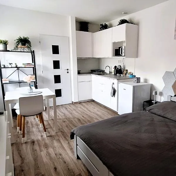 Pretty private Apartment U LABE, self-service check-in 24 l 7, hotel v destinaci Neratovice