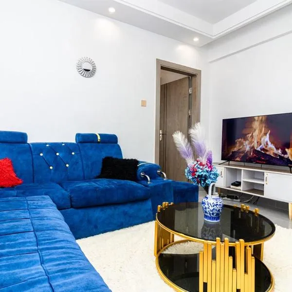 Cozy 1BR Condo Kilimani Nairobi with city views, hotel v destinaci Nairobi