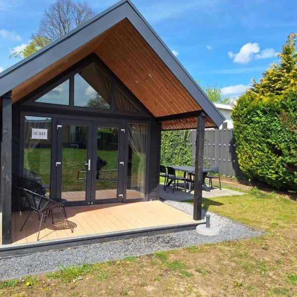 Woodlonge Tinyhouse, hotel v destinaci Lathum