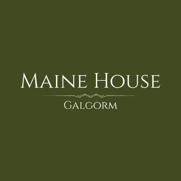 Maine House Galgorm, hotel in Ballymena